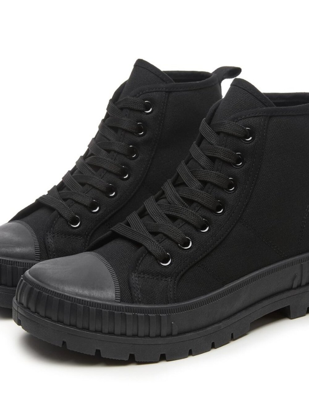 Women's High Top Platform Sneakers Canvas Shoes